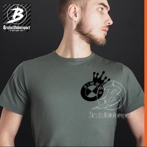 BMW BIMMER KING Men en tshirt  BRUTAL MOTORSPORT