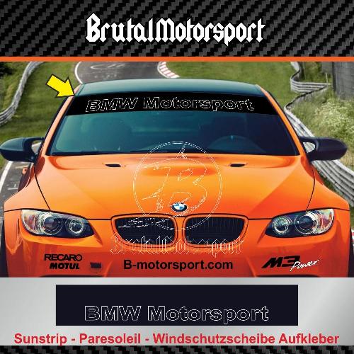 BMW Motorsport Outline Windshiel decal  BMW