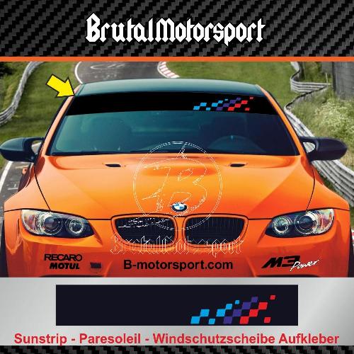 BMW M-Colors Windshiel decal  BMW