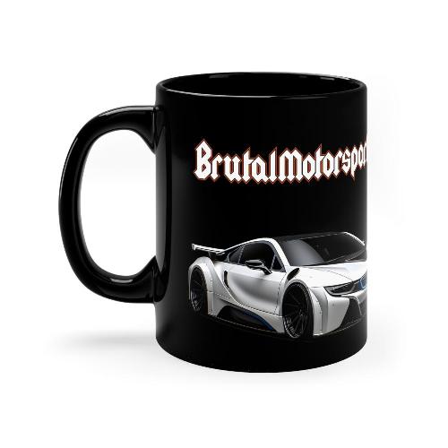 BMW i8 wide body hoodie coffee cup Mug BRUTAL MOTORSPORT